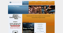 Desktop Screenshot of cccvocalandpiano.com