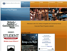 Tablet Screenshot of cccvocalandpiano.com